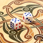 Нарды деревянные большие, настольная игра "Медведь", 40 х 40 см, с шашками - Фото 5