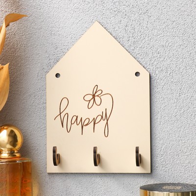 Ключница настенная «Счастье», панно, 10×15 см