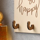 Ключница настенная «Счастье», панно, 10×15 см - фото 30800411