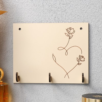 Ключница "Сердце" 12х15 см