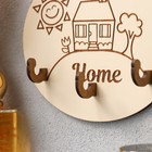 Ключница настенная «Домик», 12×15 см - фото 24441824