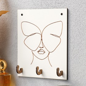 Ключница "Лицо" 12х15 см