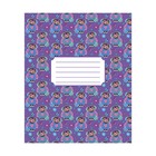 Тетрадь 12 листов в клетку Calligrata "Пташки", обложка мелованная бумага, ВД-лак, блок офсет, белизна 95%, МИКС (комплект 10 шт) - фото 22297605