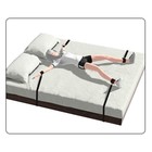 Набор БДСМ Оки-Чпоки, фиксирующие ремни для кровати, универсальны размер, стропа. черный - Фото 3