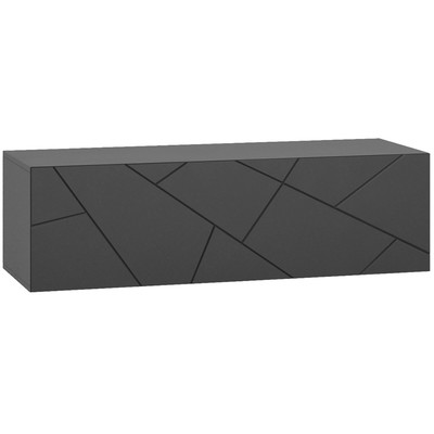 Тумба «Шерлок», 1202×410×350 мм, 1 дверь, цвет графит серый/графит