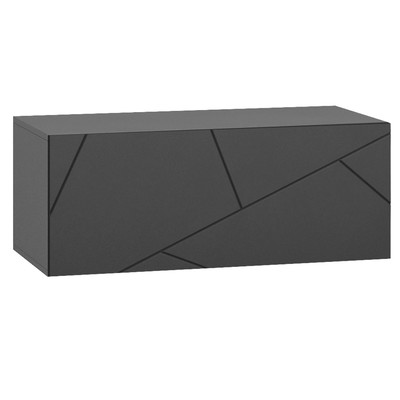 Тумба «Шерлок», 902×410×350 мм, 1 дверь, цвет графит серый/графит