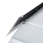 Ящик почтовый без замка (с петлёй), горизонтальный «Письмо», серый - Фото 8