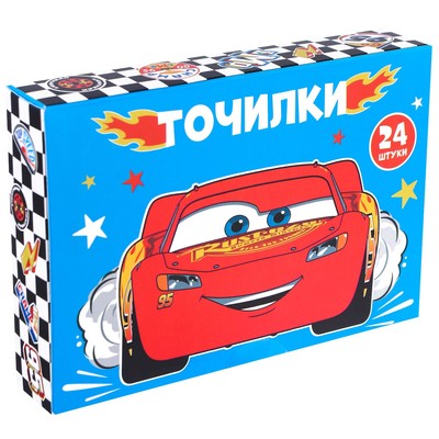 Точилка пластиковая, Тачки