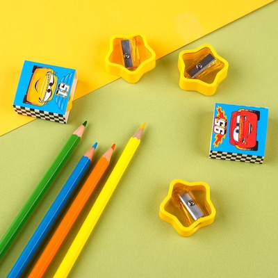 Точилка пластиковая, Тачки