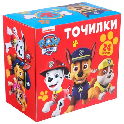 Точилка пластиковая прямоугольная, «Щенки»
