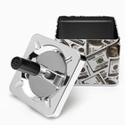 Пепельница для дома бездымная «Доллар», для сигарет и стиков, 8.5×12 см - Фото 2