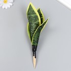 Искусственное растение для творчества "Сансевиерия Компакта" 23х9 см - фото 319544446