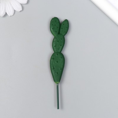 Искусственное растение для творчества "Кактус обыкновенная опунция" 11х5 см
