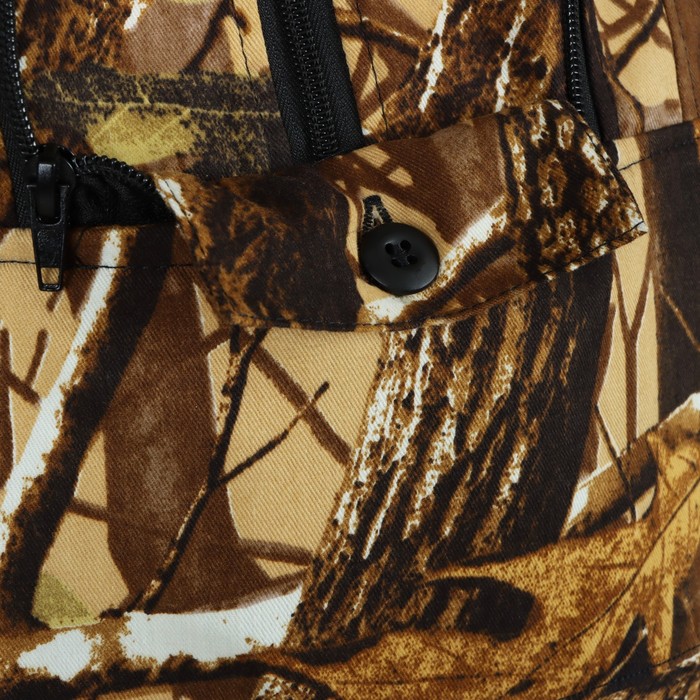 Костюм летний Антигнус-Люкс с ловушками и пыльниками, ткань смесовая, цвет светлый лес, размер 48-50, рост 182-188 - фото 1911952067