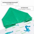 Полотенце-пончо детский LoveLife «Крокодильчики» 60×120 см, микрофибра, 225 г/м² - Фото 3