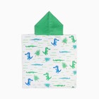 Полотенце-пончо детский LoveLife «Крокодильчики» 60×120 см, микрофибра, 225 г/м² - Фото 9