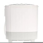 Стиральная машина "Фея" СМП 60 НС, класс В, 1300 об/мин, 6 кг, прозр. крышка, бело-серая - Фото 2