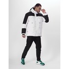 Куртка горнолыжная мужская, размер 54, цвет белый - Фото 4