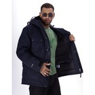 Куртка горнолыжная мужская, размер 56, цвет тёмно синий - Фото 12