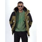 Куртка горнолыжная мужская, размер 54, цвет хаки - Фото 16