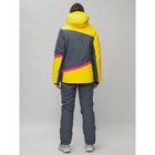 Костюм горнолыжный женский, размер 42, цвет жёлтый - Фото 16