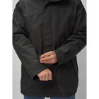 Куртка-парка мужская, размер 48, цвет чёрный - Фото 31