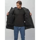 Куртка-парка мужская, размер 48, цвет чёрный - Фото 33