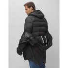 Куртка-парка мужская, размер 48, цвет чёрный - Фото 10