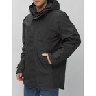 Куртка-парка мужская, размер 54, цвет чёрный - Фото 29