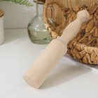 Картофелемялка-толкушка Доляна, 21×4 см, берёза - Фото 2
