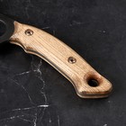 Сербский обвалочный нож «Охотник», сталь - 45, рукоять - ясень, лезвие - 20 см - Фото 2