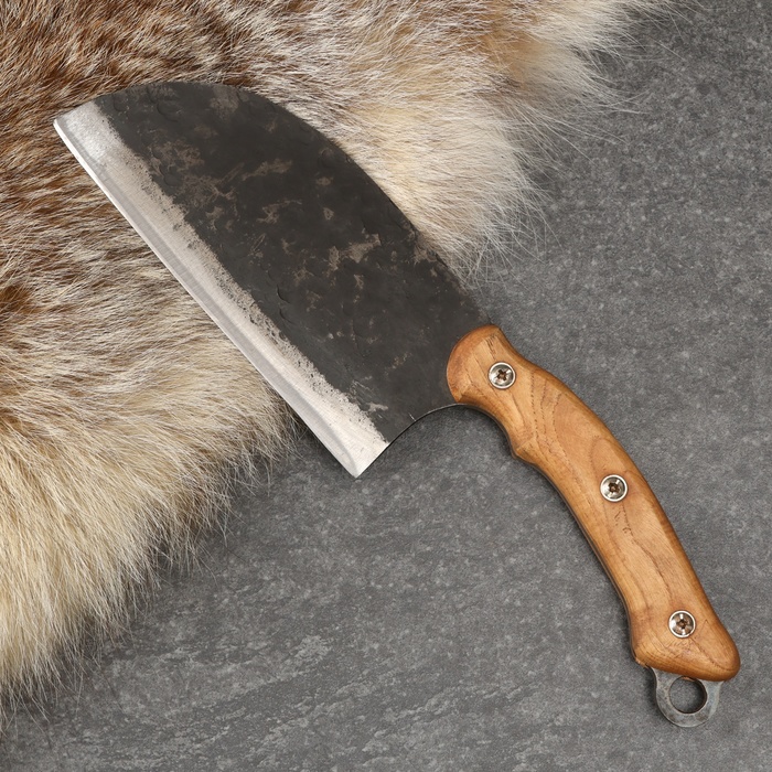 Сербский нож, сталь - 45, рукоять - ясень, лезвие - 23 см