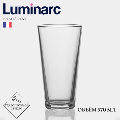 Стакан Luminarc Salzburg «Коник», 570 мл, стекло, прозрачный