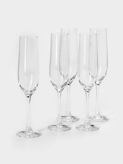 УЦЕНКА Набор бокалов для шампанского «Виола», 190 мл, 6 шт.