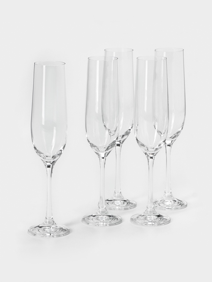УЦЕНКА Набор бокалов для шампанского «Виола», 190 мл, 6 шт. - Фото 1