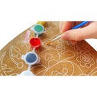 Роспись по дереву «Пингвинёнок», досочка А5, малый конверт - фото 24509495