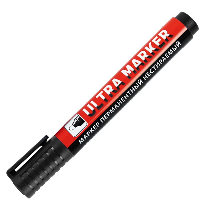 Набор маркеров перманентных 4цв 3.5 мм BRAUBERG ULTRA MARKER, круглые 152208