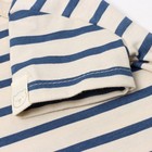 Боди Крошка Я BASIC LINE в полоску, рост 74-80 см, бежевый - фото 24353345