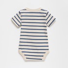 Боди Крошка Я BASIC LINE в полоску, рост 74-80 см, бежевый - фото 24353347