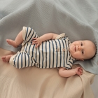 Песочник Крошка Я BASIC LINE в полоску, рост 62-68 см, бежевый 9538979