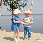 Комплект: футболка и брюки Крошка Я BASIC LINE, рост 62-68 см, синий 9538984 - фото 10578311