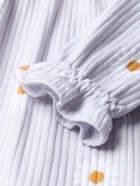 Платье для девочки «Крошка Я. Ромашка», рост 62-68 см, серое - фото 67925849