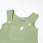 Комплект: футболка и комбинезон Крошка Я BASIC LINE, рост 74-80 см, зеленый - Фото 8