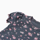 Костюм: футболка и легинсы «Крошка Я. Цветок», рост 62-68, синий - фото 51985915