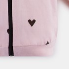 Комплект: толстовка и брюки Крошка Я "Сердечки", розовый, рост 92-98 см - Фото 4