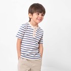 Футболка детская в полоску KAFTAN "Basic line", р.34 (122-128 см) - фото 24413373