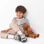 Футболка детская в полоску KAFTAN "Basic line", р.34 (122-128 см) - фото 24413374