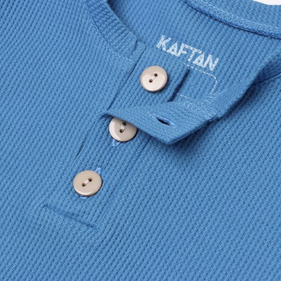 Футболка для мальчика KAFTAN: Basic line, синяя, размер 30 (98-104 см)