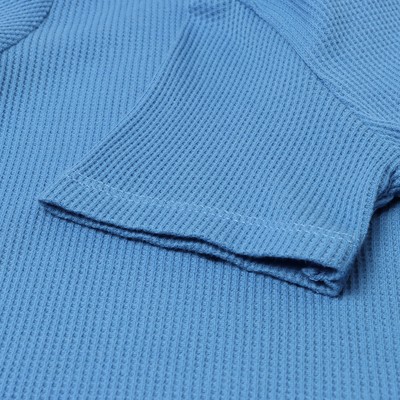 Футболка для мальчика KAFTAN: Basic line, синяя, размер 30 (98-104 см)