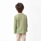 Лонгслив детский с карманом KAFTAN "Basic line", р.36 (134-140 см), хаки 9589191 - фото 10579014